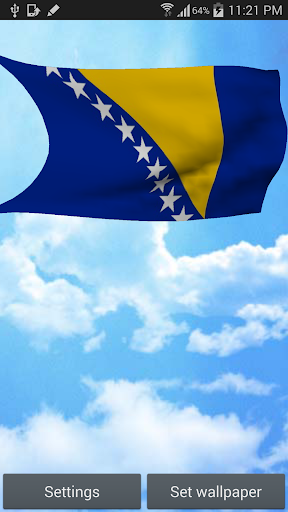 Bosnia and Herzegovina Flag