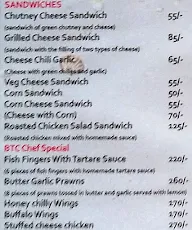 Beach Town Cafe menu 7