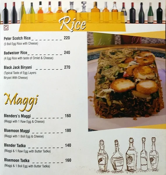 D' Talli Egg menu 