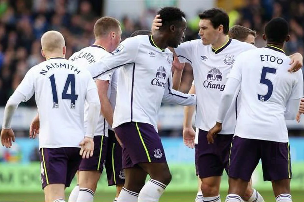 Overzicht Premier League: Eto'o en Lukaku bezorgen Everton de zege