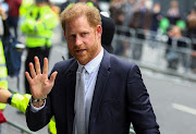 Britain's Prince Harry, Duke of Sussex, walks outside the Rolls Building of the High Court in London on June 7 2023. File photo.