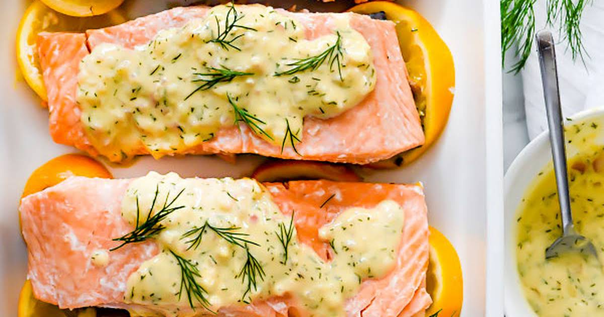 Poached Salmon with Cream Sauce Recipes | Yummly