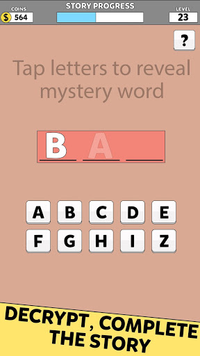 Screenshot Bank Robbery Word Mystery Game