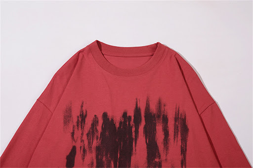 Title 10, Mens Graffiti Printing Long-sleeved T-shirt. A...