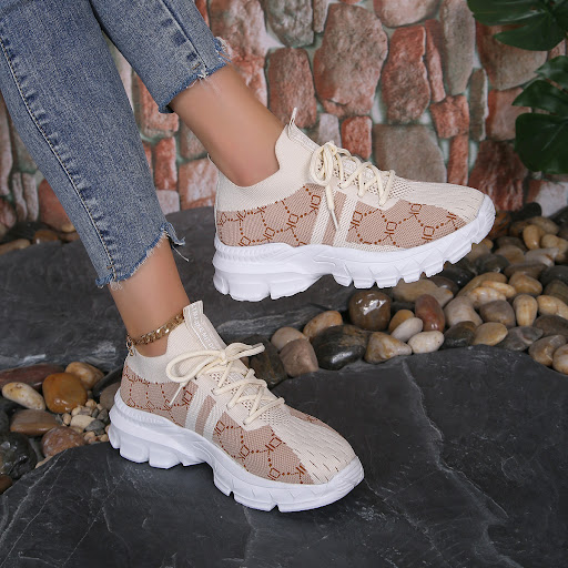 Title 4, Womens Breathable Canvas Sneakers Mesh Lace Up...
