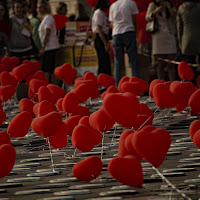 Tanti cuori legati nell'infinito di 