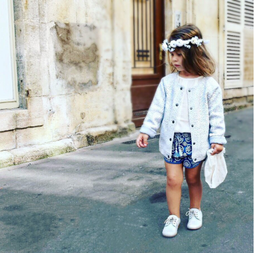 mini-look fille hippie chic