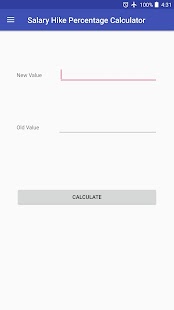 Salary Hike Percentage Calculator - náhled