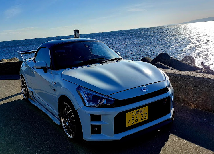 コペンのコペン好きな人と繋がりたい・冬の空と愛車・12月もよろしくお願いします・朝活撮影📷に関するカスタム事例の投稿画像5枚目