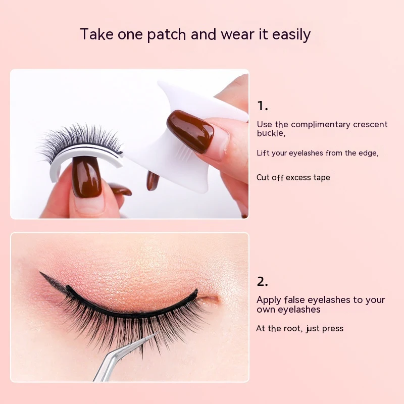 Glue-free Self-adhesive False Eyelashes
