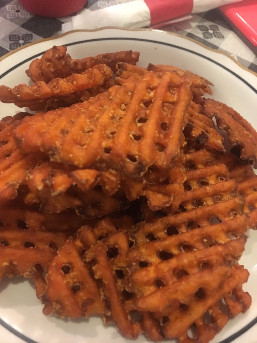 Sweet potatoe fries GF