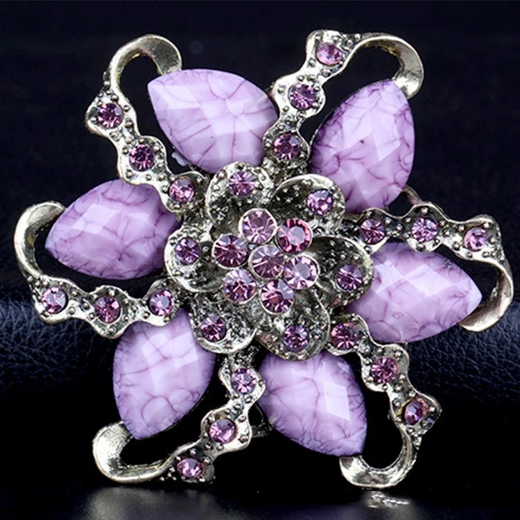 Title 5, Broche Vintage Corsage Géométrique Femme Élégan...