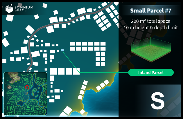 Small #7 (S) parcel in Somnium Space