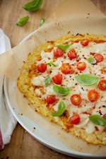 Cauliflower Crust Pizza Recipe by Paula Deen was pinched from <a href="http://www.pauladeen.com/cauliflower-crust-pizza" target="_blank">www.pauladeen.com.</a>