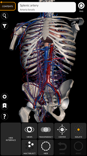 Screenshot Anatomy 3D Atlas