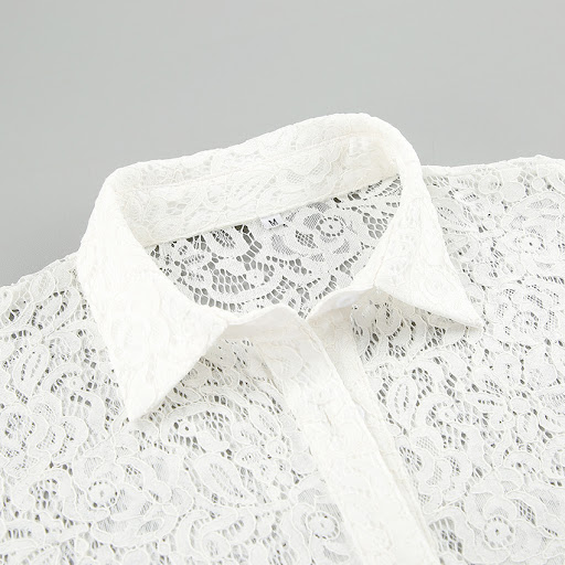 Title 9, Womens Fashion Casual Lace Hollow Shirt Breath...