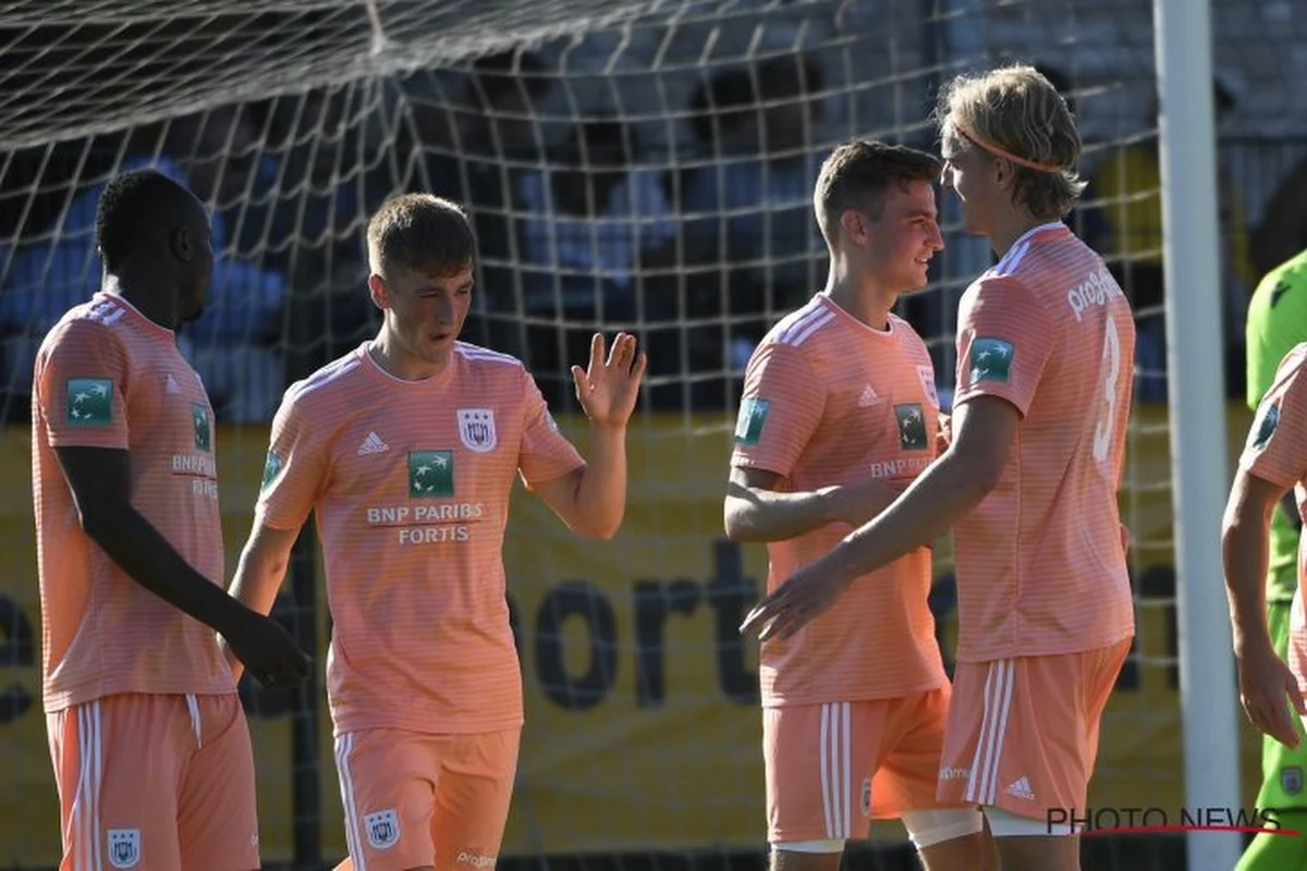 Anderlecht kan ondanks goals van Gerkens en 19-jarige youngster derde oefenduel niet winnend afsluiten