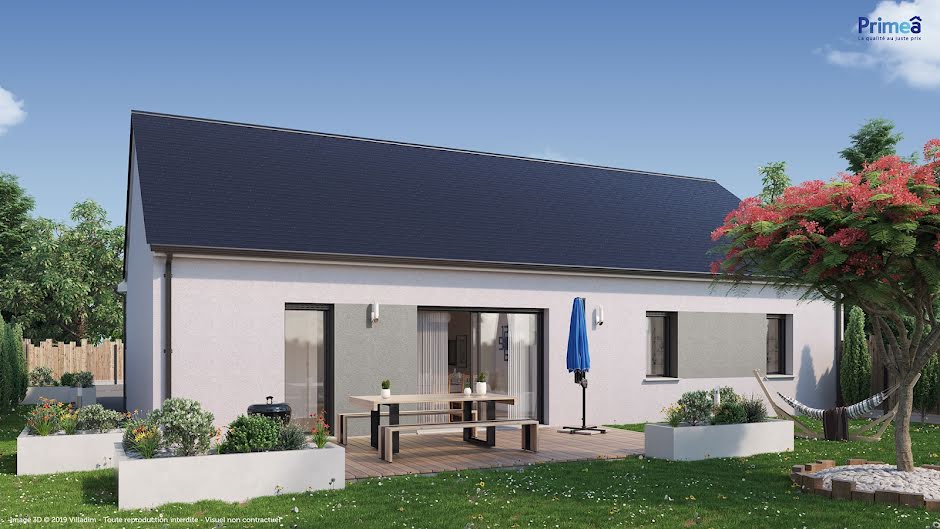 Vente maison neuve 4 pièces 89 m² à La Croix-en-Touraine (37150), 206 806 €