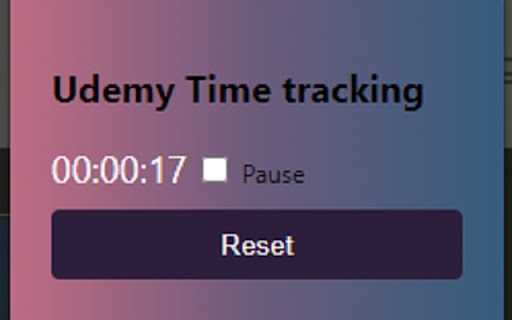 udemy time tracker