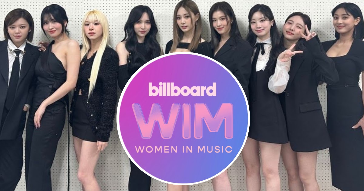 TWICE faz história ao receber prêmio no Billboard Women In Music 2023