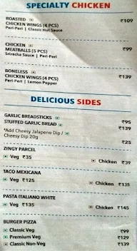 Domino's Pizza menu 2