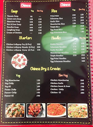 Hot Momo's & Burgers menu 1