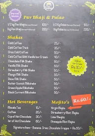 Chopatiwala menu 1