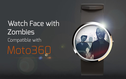 Watch Face with Zombies