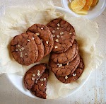 chocolate caramel ginger cookies was pinched from <a href="http://iambaker.net" target="_blank">iambaker.net.</a>