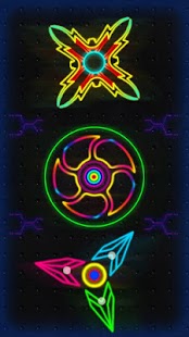 Fidget Spinner Neon Games - náhled