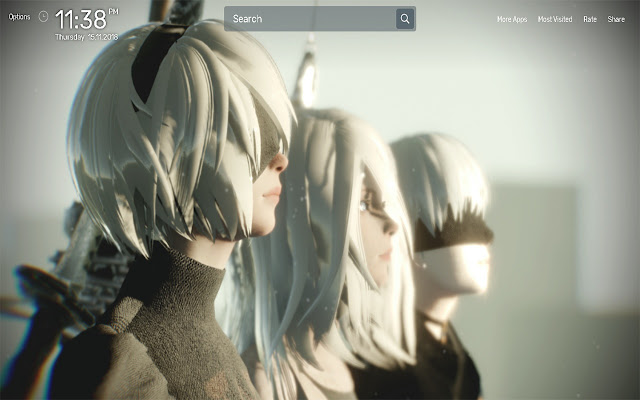 Nier Automata Wallpapers Newtab Theme