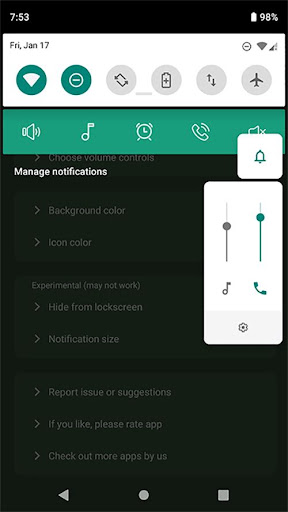 Updated Quick Volume Control In Notification Bar Pc Android App Mod Download 2021
