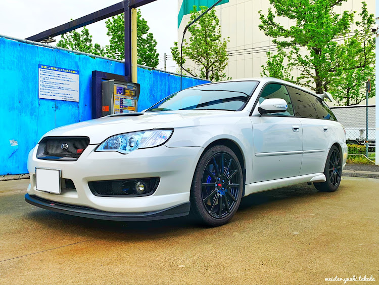 レガシィツーリングワゴンの洗車・5月もよろしくお願いします・ドライブ・黄砂まみれ・GWの過ごし方に関するカスタム事例の投稿画像1枚目