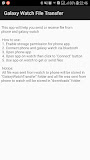 File Transfer for Galaxy Watch