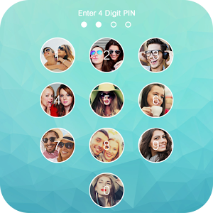 Keypad Lock Screen - Password & Photo Locker  Icon