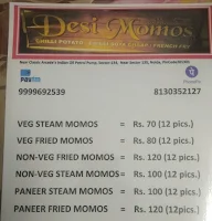 Desi Momos menu 1