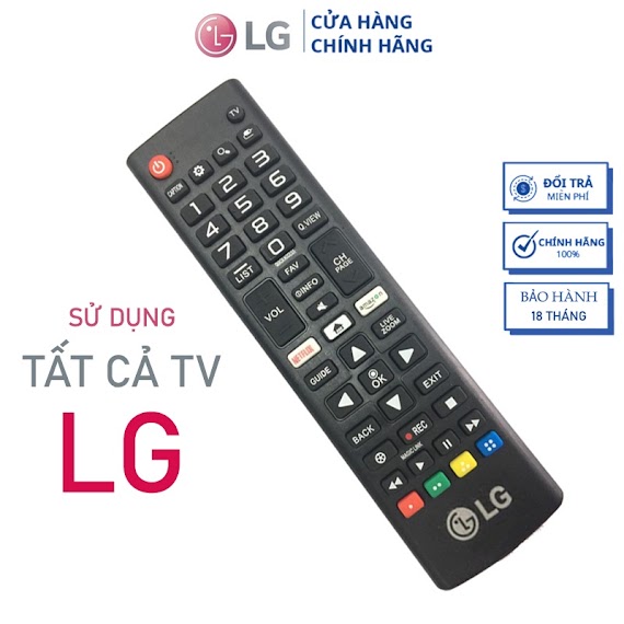 Remote Điều Khiển Tivi Lg Smart Ngắn Lg Rm L1162