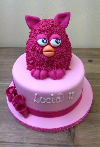 Furby boom cake 3