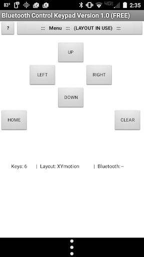 Bluetooth Control Keypad