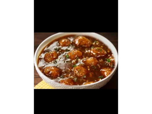 Veg Manchurian (Gravy)(8 Pcs)