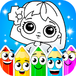 Cover Image of Download Coloring dolls. 1.0.7 APK