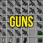 Cover Image of Скачать Guns Mod for MCPE 1.0.1 APK