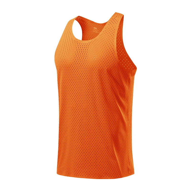Herren ärmellose Weste aus atmungsaktivem, schnell trocknendem Material für Outdoor-Aktivitäten in Unifarben. Bequem und ideal für Sport.