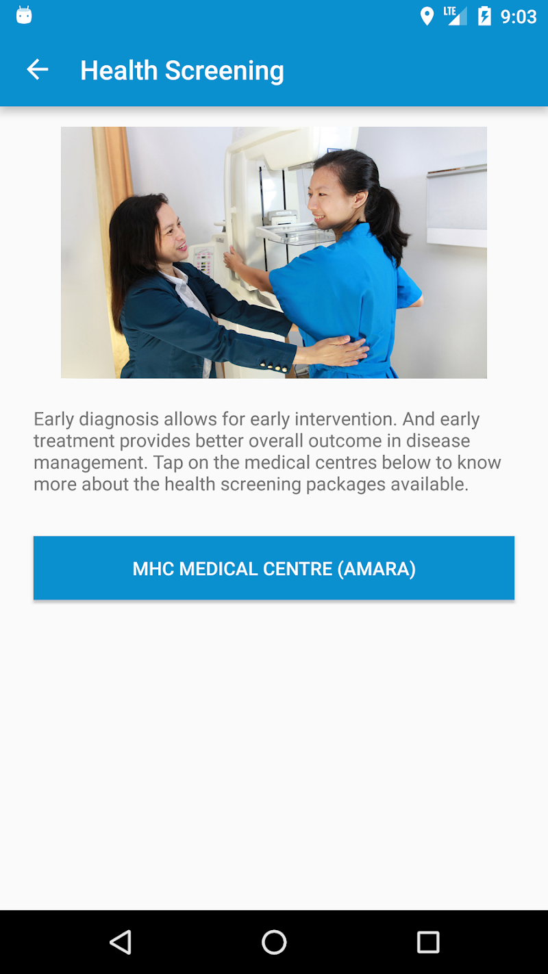 Скриншот MHC Clinic Network Locator