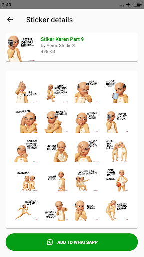 Kumpulan Stiker WhatsApp Keren 2020 WAStickerApps