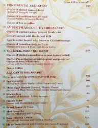 Bandhani - Pride Amber Vilas menu 1