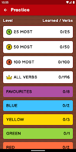 English Irregular Verbs PRO v5.1.2 Full APK 5