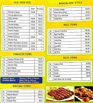 Namana Restaurant menu 3