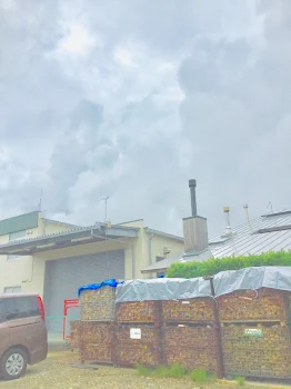 花火の下で
