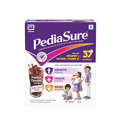 Pediasure Premium Chocolate Flavoured Kids Nutrition Drink - 200 gm